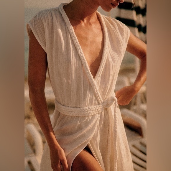 Sezane Robe MIDI Pamela - Picture 1 of 12